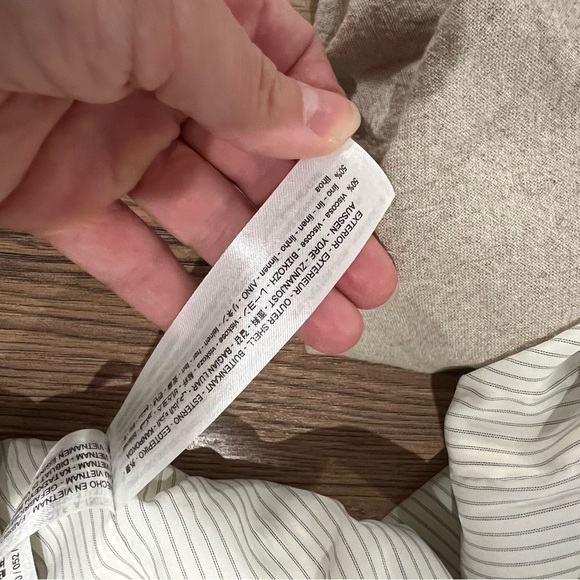 Zara Linen Relaxed Cuff Blazer - Picture 10 of 15